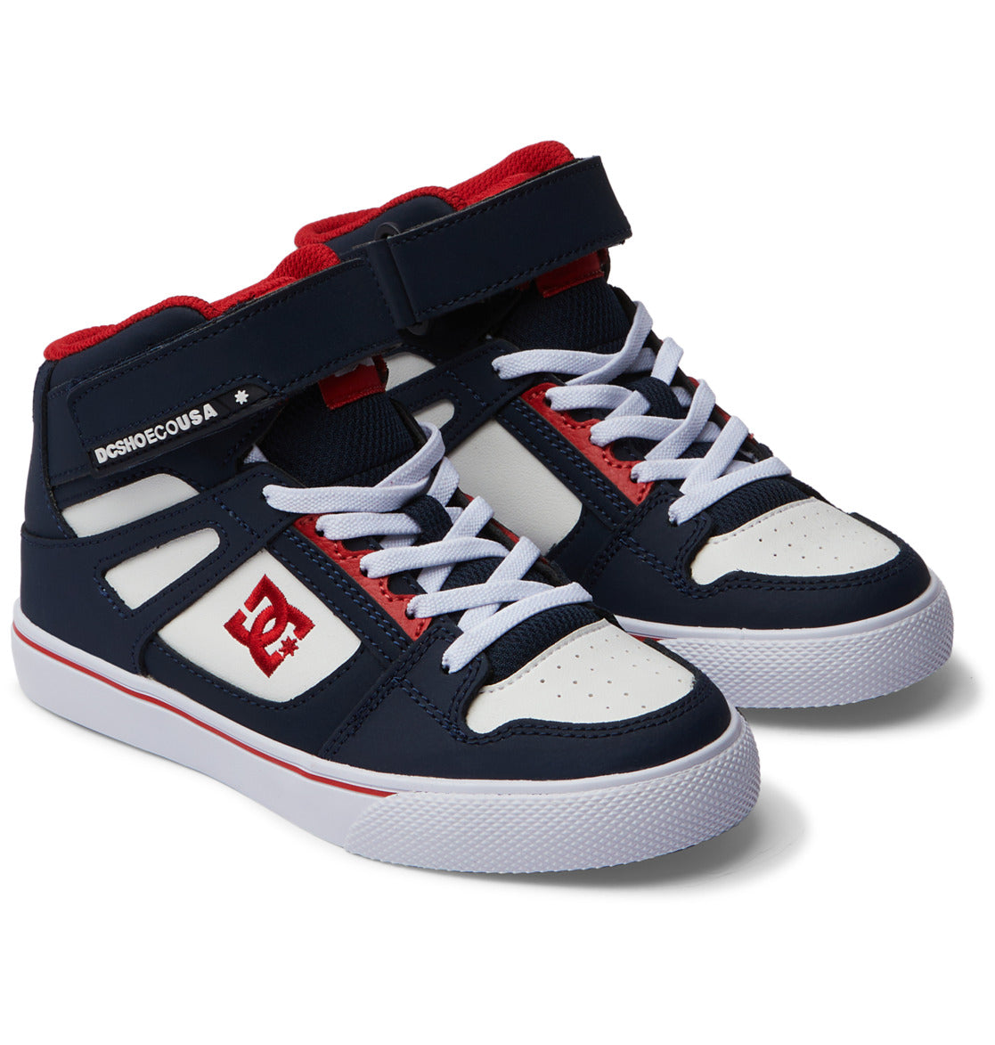 Kids' Pure High Elastic Lace High-Top Shoes - Image 2